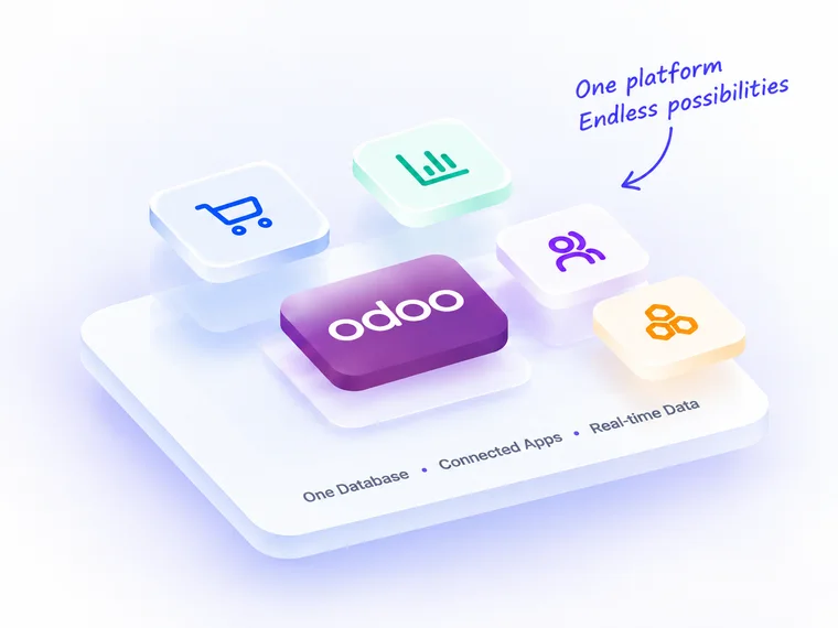 Odoo connects business apps on one platform